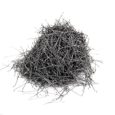 Fios cortados de concreto de fibra de aço inoxidável para reforço de design contemporâneo