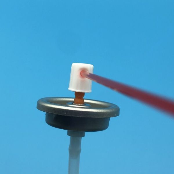 Válvula de aerosol activadora para kit de MDF de precisión para uniones fuertes de madera