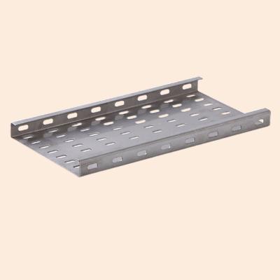 Stainless Steel Perforated Cable Tray Impact Resistant High Durability