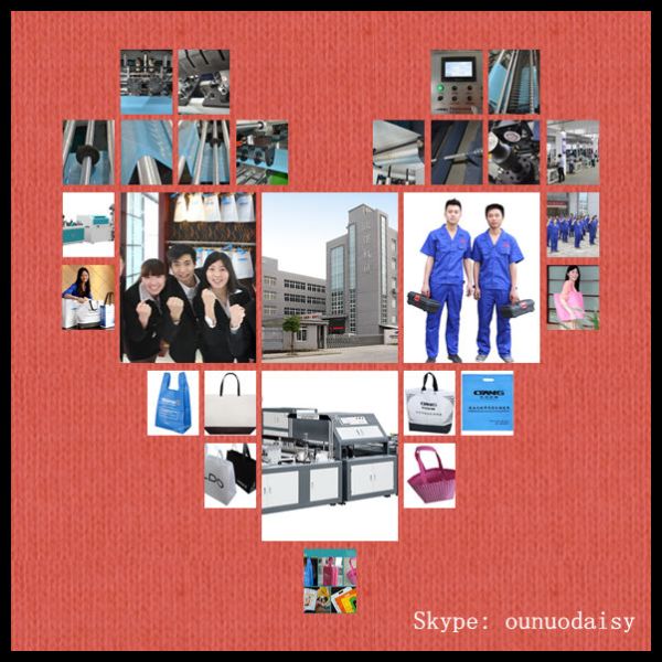 Zipper Non Woven Bag Making Machine Line