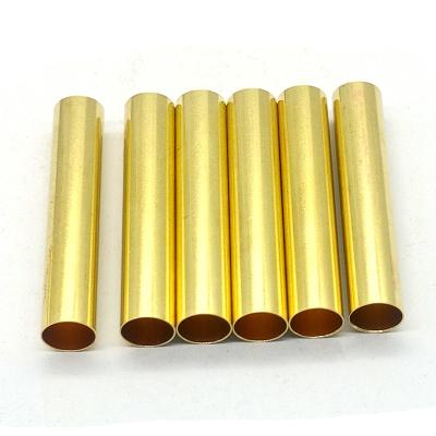 Milling / Turning CNC Machined Spare Parts Gold Stainless Steel Bushing