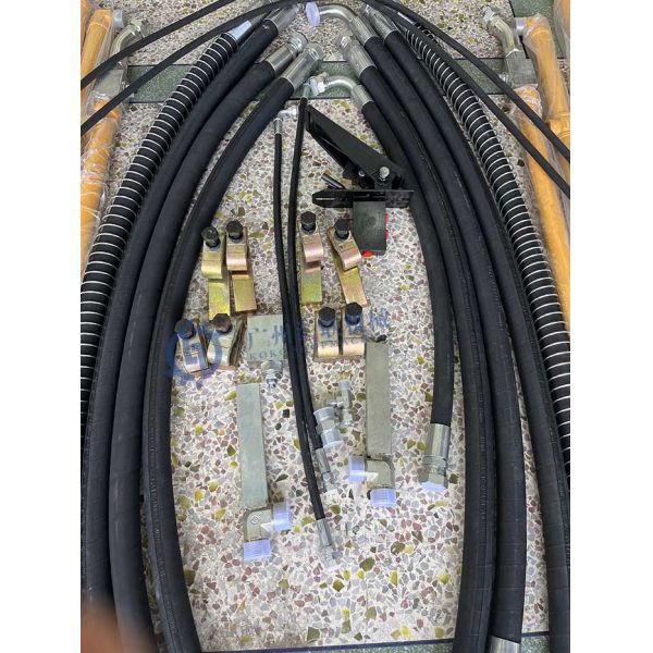 R210 R220 HX210S/HX220S Экскаватор Гидравлический трубопроводный комплект Разрывник шлангов Молот трубопроводный комплект трубопровод