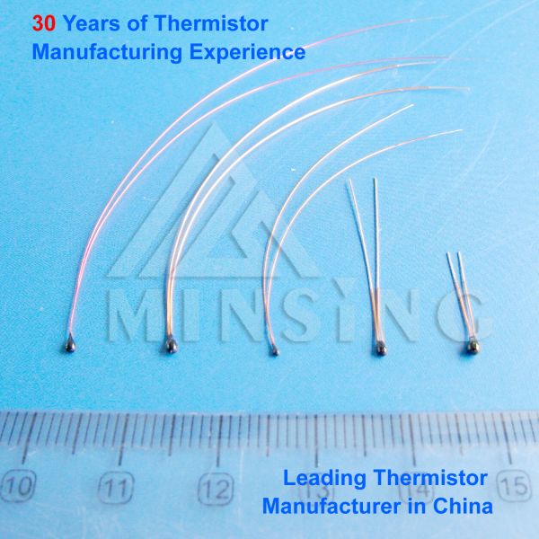 Precision Epoxy-Encapsulated NTC Thermistor with Enameled Lead Wires