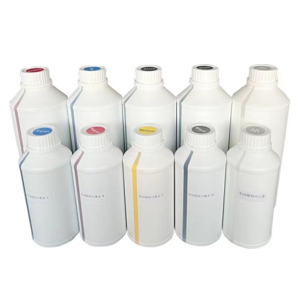White DTF Pigment Ink 1000ML CMYK PET Film Ink For Epson XP600 L1800 L1805 P600 P800