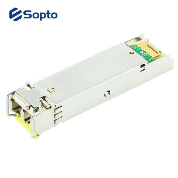 LC 1.25g Sfp Optical Transceiver Fiber Optic Module For 40km Transmission
