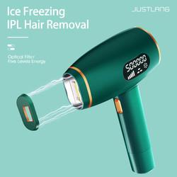 Ice Cool  IPL Laser Hair Epilator Removal Machine Permanent Painless Home Use Hair Remover Device