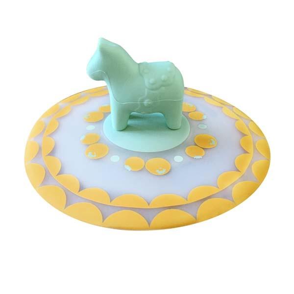 Cartoon Customizable Leak Proof Silicone Tea Cup Lid Odorless And Non-Toxic Silicone Cup Lid