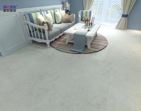183x1220mm Gray Granite Vinyl Flooring Fireproof Greenpy impermeável SY-S3014
