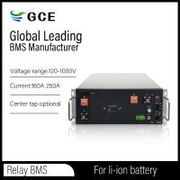 GCE Sistema de Gestão de Bateria de Alta Voltagem 190S 125A Master Slave BMS com Relay BMS NMC LTO LFP armazenamento de energia solar