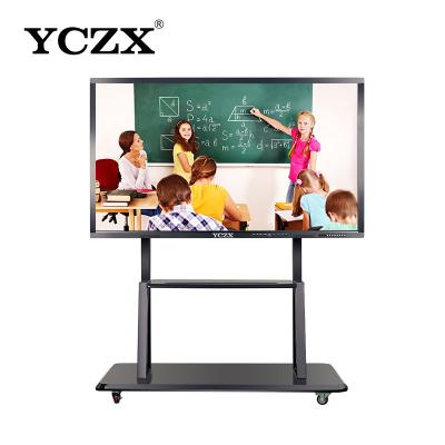 Tableau blanc interactif de l'écran tactile LED IR 75 pouces pour le cours de formation