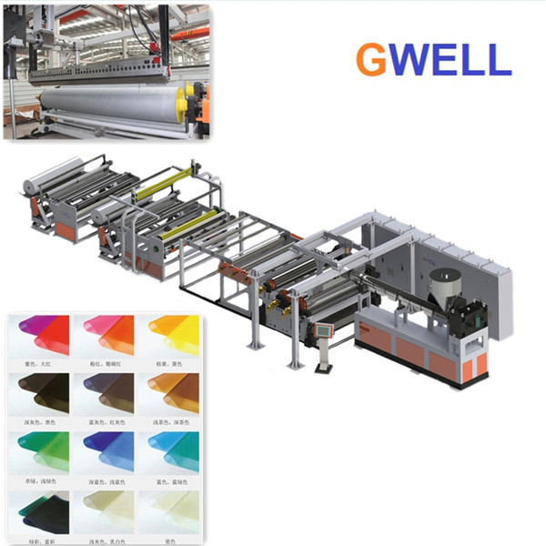 PVB Cast Film Line Machine PVB Glass Film Making Machine For Building Automobile Glass Film
