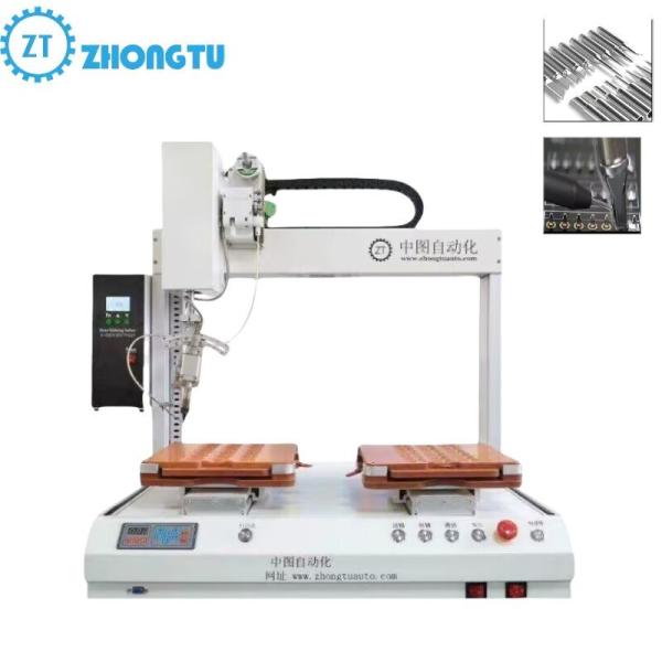 Machine à souder automatique pour connecteur de câble USB de carte de circuit imprimé