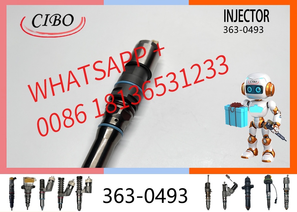 original 363-0493 Common Rail Fuel Injector 3630493 20R-5036 367-4293 456-3588 for   C9 C9.3 336E 336EL 336ELN Excavator Diesel Engine Injector original new injector