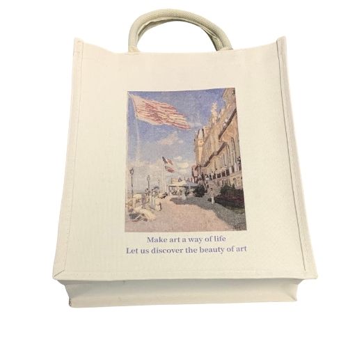 Хозяйственная сумка сумки Tote бакалеи сумки женщин холста Unbleached простая