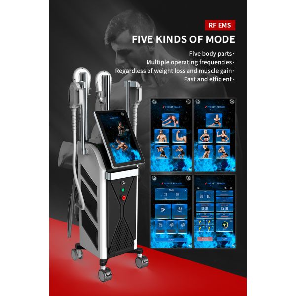 7 Tesla Ems Muscle Stimulation Body Sculpting Machine With Rf Lose Weight EMS Machine