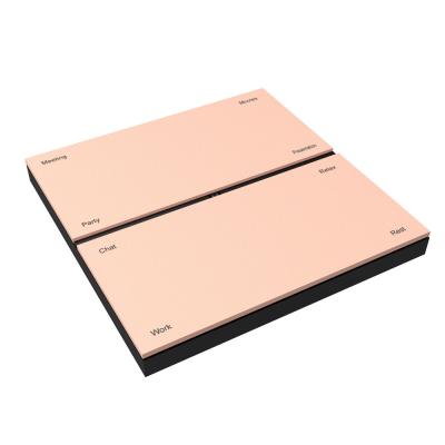 Painel esperto programável de Buttonn, painel de toque chave do Smart Home 8 para luzes do diodo emissor de luz