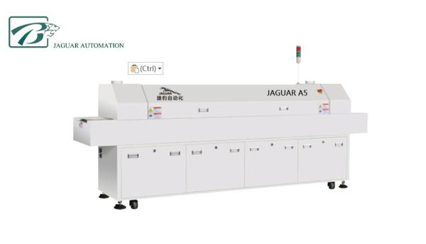 Lead Free Hot Air Reflow Soldering Machine Up 5 Hot Air Bottom 5 IR Heating Zone