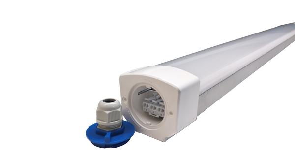 ETL DLC 140lm Led Triproof Light Impact Resistant 2ft-5ft Silver Colour Body