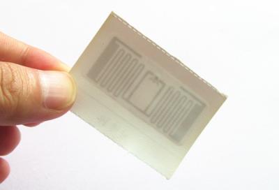 Smart tag UHF Woven Tag Blank Paper Label for Apparel management, apparel anti-counter
