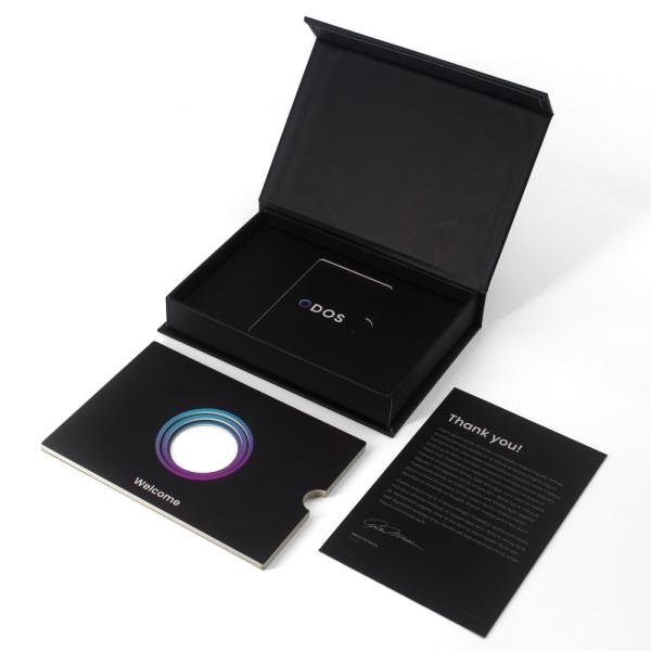 Large Empty Luxury Gift Folding Paper Packaging Box Magnet Closure