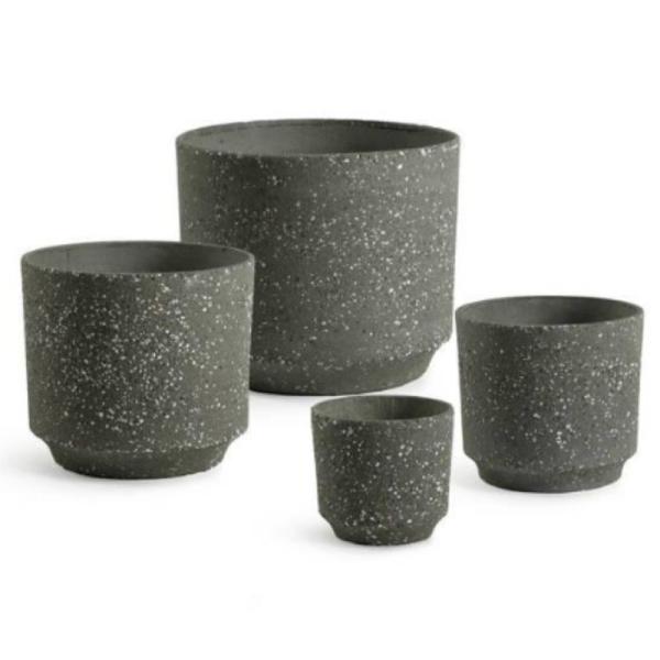 Potes de plantação de jardim GRC Resistência à geada para plantas de interior e exterior