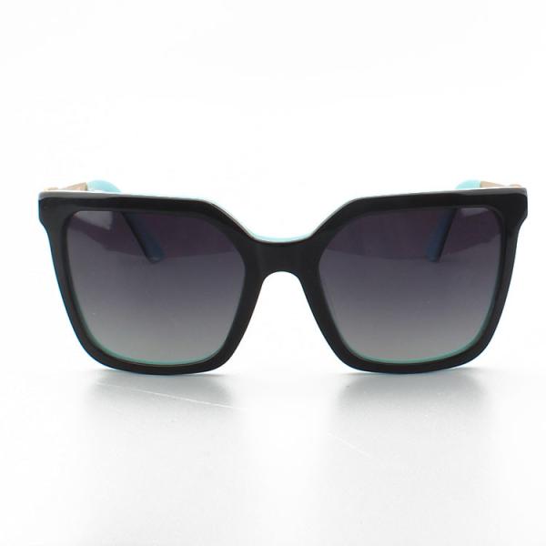 56 - 17 - 140 Polarized Lens Cat Eye Acetate Sunglasses