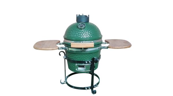 12 CERAMIC BBQ GRILL KAMADO/  Black, Red, Green/ Stainless Cart or Iron Cart