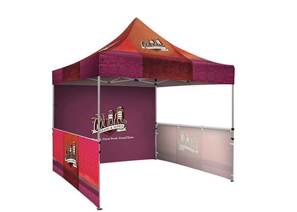 Custom Printed Folding Canopy Tent Aluminum Tent Frame 3X3 Simple Set Up