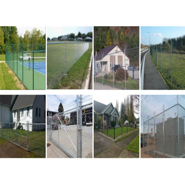 Length 3meters hot dipped galvanized Chain Link Fencing for airport use