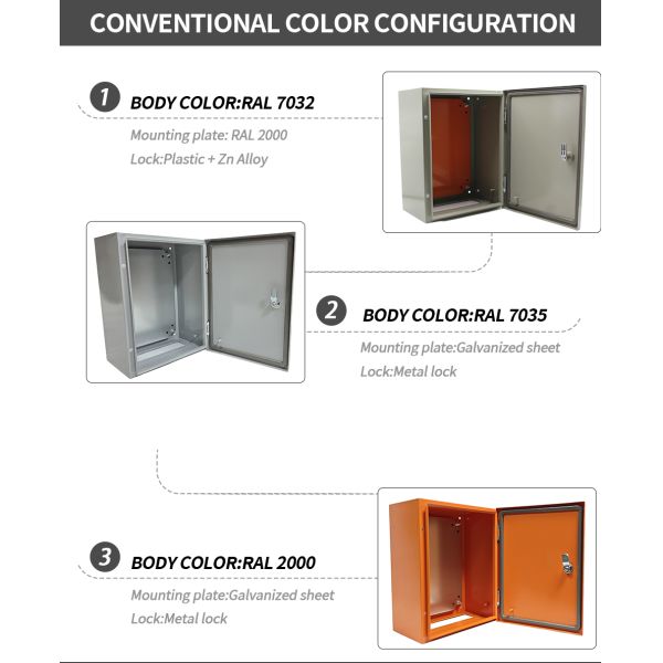 IP65 protection ce certified outdoor waterproof steel distribution box for factory meter engineering monitoring