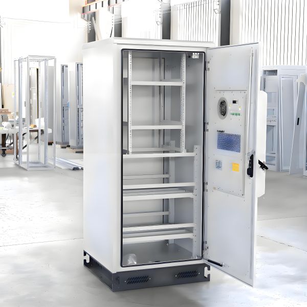 Armario de alimentación para exteriores con protección contra rayos de 60KA IP55 para comunicación de datos