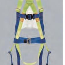 Reflective Strips Fall Protection Safety Harness Belts ANSI / OSHA With 1 Year Warranty