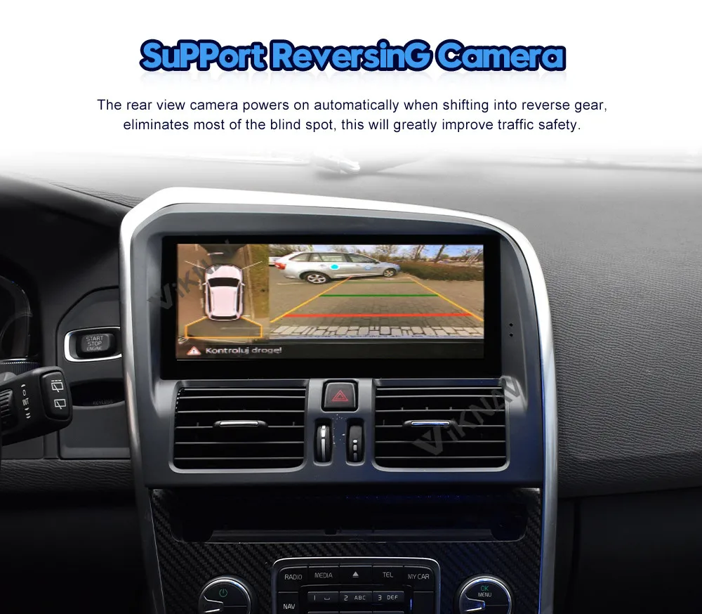 Автомобильное радио для Volvo XC60 (2009-2017) 8,8 дюйма Авто аудио мультимедийный проигрыватель GPS навигационный магнитофон HD экран