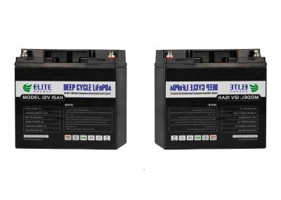 Lítio recarregável Ion Battery da bateria Lifepo4 12v 15ah do rv 5000 ciclos