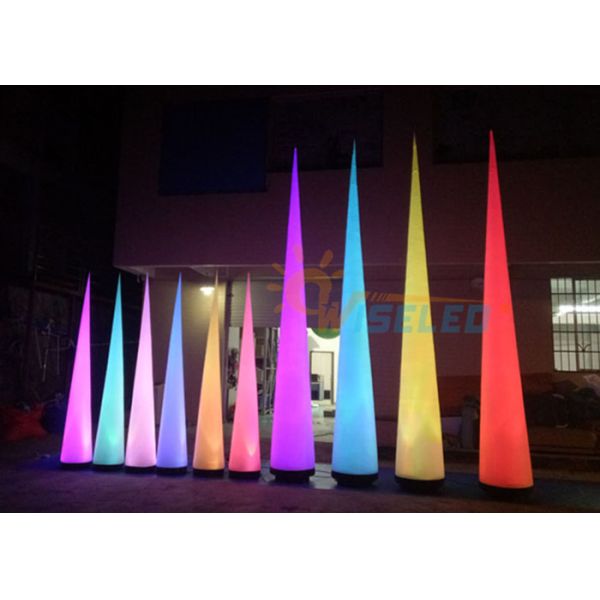 Конус воздуха СИД ПВК материальный/раздувной конус СИД освещают с лампой воздухо