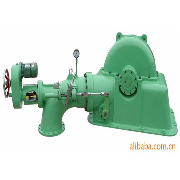Turgo Turbine Generator with Stainless Steel Runner 50-400m Rated Head and Butterfly Valve for Off Grid or On Grid Power Solutions