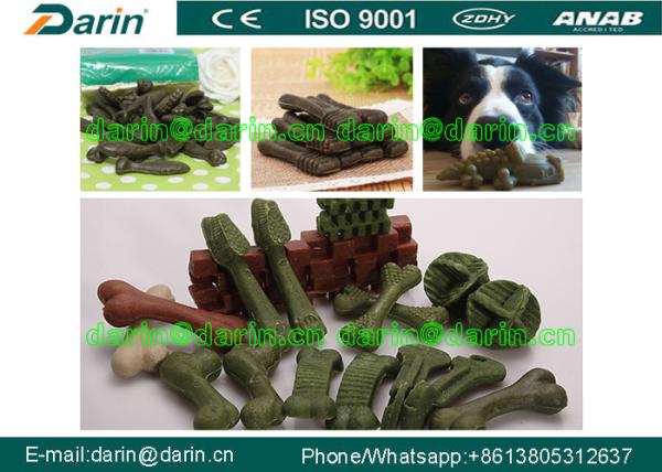 Automatic Dog Snacks Injection Molding Pet Chews Machine / nutual dog food machinery