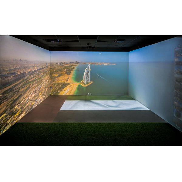 Immersive Projector Offering 6000 ANSI Lumens and WUXGA Native Resolution for Clear, Sharp Visuals in Corporate Settings