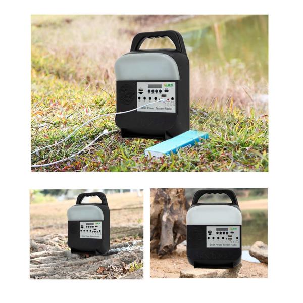 Outdoor Travel Camping Kit Rechargeable 12V 30W Mini Portable Small System