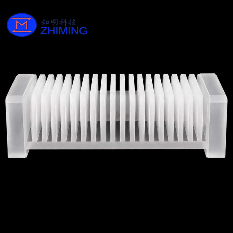 Custom Quartz Thermal Insulation Plate Holder for Photovoltaic Furnace Systems