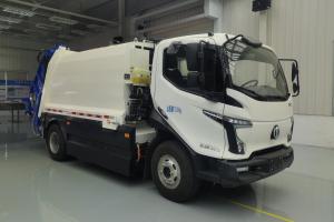 Pure Electric Vehicle Sanitation Garbage Compactor Truck