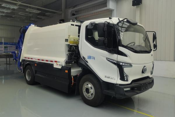 Pure Electric Vehicle Sanitation Garbage Compactor Truck