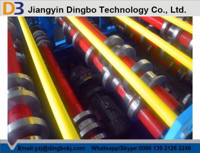 Automatic Double - Layer Roof Panel Roll Forming Machine With Toching Screen