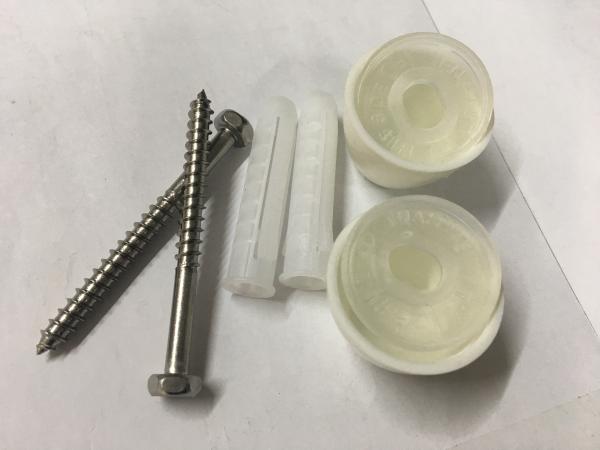Hex Shaped Toilet Floor Screws Long Endurance With Slot Headed / Cross Headed
