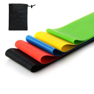 As faixas pesadas antifrição da resistência de 0.7mm X dão laços em exercícios da faixa para Glutes