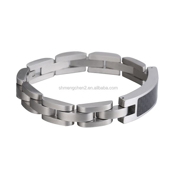 Carbon Fibre Stainless Steel God Bless Memorial Urn Bracelet for Children's Cremation