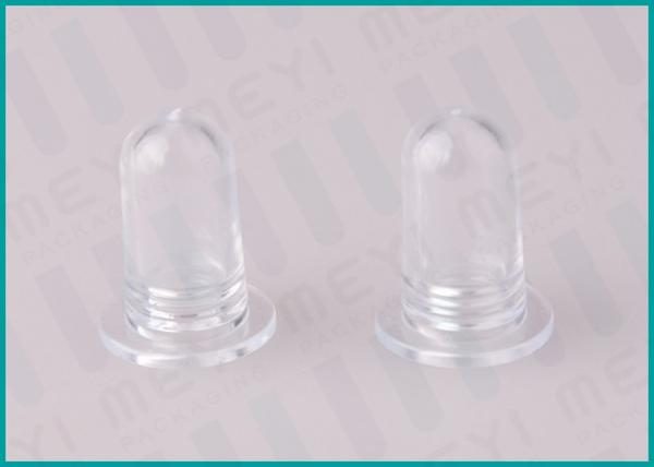 18/410 Aluminum Sheathed Glass bottle Dropper With Clear Transparent TPE Bulb