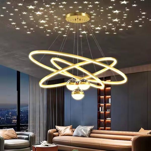 Home Decor Ceiling Hanging Lamp , Nordic Luxury LED Chandelier Pendant Light For Restaurant