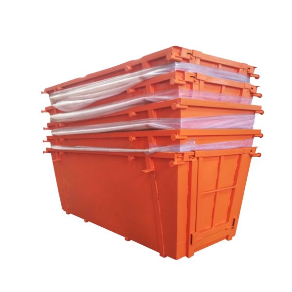 Logistics Friendly Metal Skip Bin Customized for Homes / Businesses / Projects