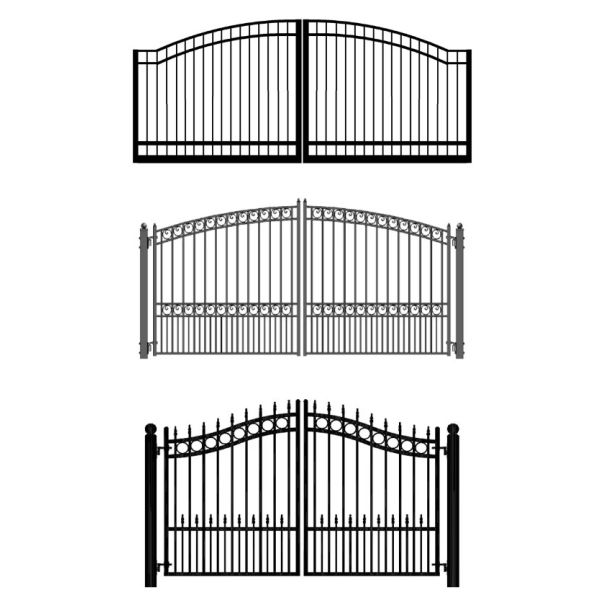 Внешние трубы трубчатые стальные ограждения 10FT декоративные ограждения